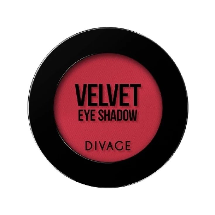 Divage Velvet Eye Shadow Fard à Paupières Mat 7322 Rouge Pur