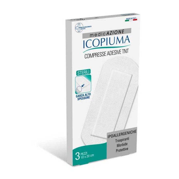 Desa Pharma Tnt Comprimés Adhésifs 10x20cm 3 Pièces