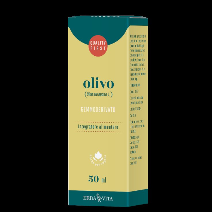 Erba Vita Gemmoderivato Olivo Complément Alimentaire 50ml