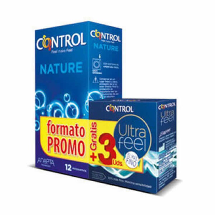 Control Nature 12 Préservatifs + 3 Ultra Feel Promo
