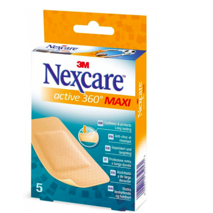 Nexcare Active 360° Maxi 3M 5 Patchs