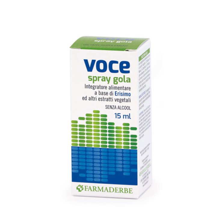 Farmaderbe Voice Spray Gorge Complément Alimentaire 15ml