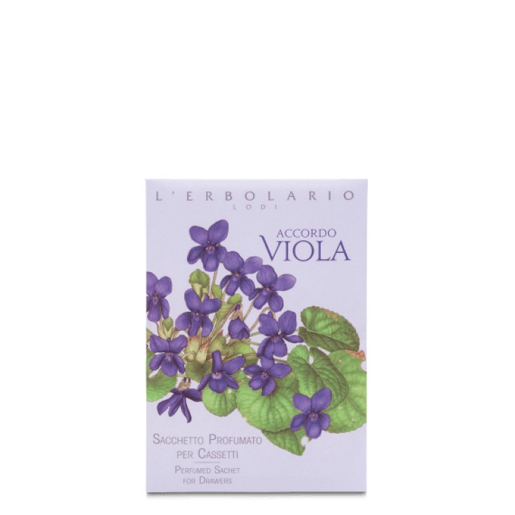 L'Erbolario Accordo Viola Sac Parfumé Pour Tiroirs 4 Sacs
