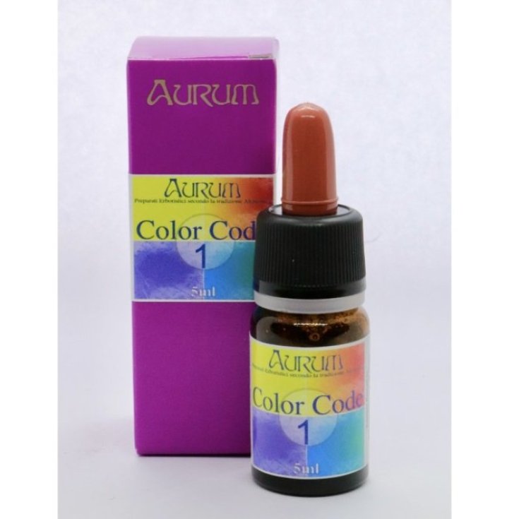 Aurum Color Code 1 Remède Homéopathique En Gouttes 5 ml