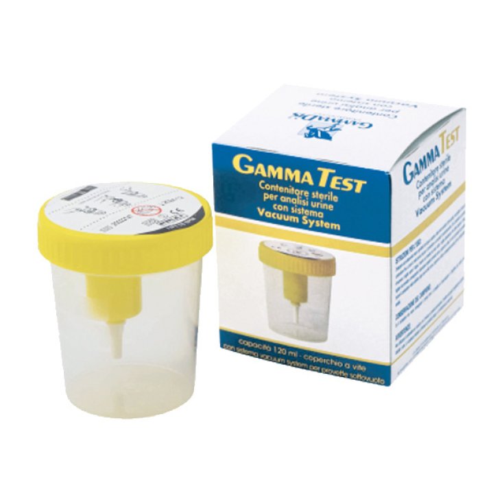 Gammadis Farmaceutici Récipient d'urine sous vide 120 ml