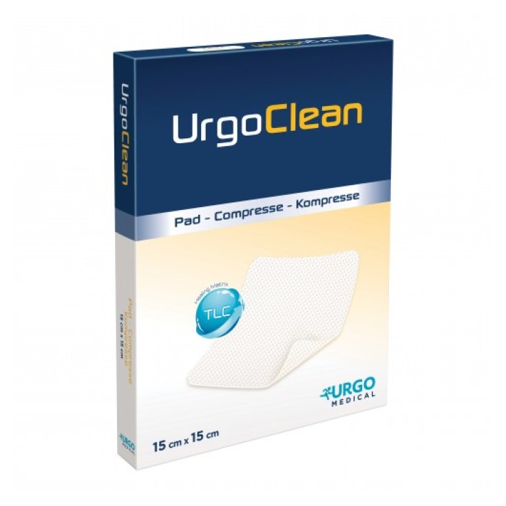 Urgo Medical Urgoclean Ag Pansements Stériles 15x15cm 10 Pièces