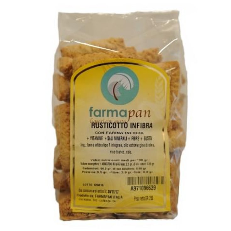 Farmapan Rusticotto Infibra Farine 250g