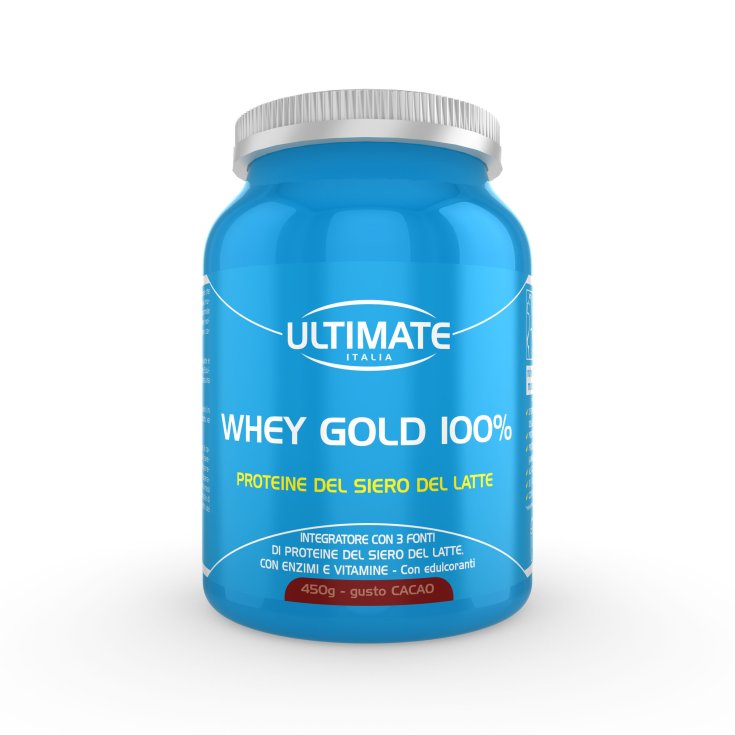 Ultimate Whey Gold Complément Alimentaire 100% Goût Cacao 450 ml