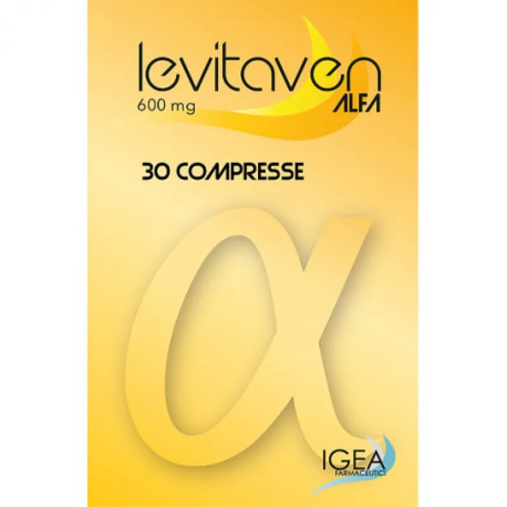 Igea Pharmaceutici Levitaven Alfa Complément Alimentaire 30 Comprimés de 600 mg