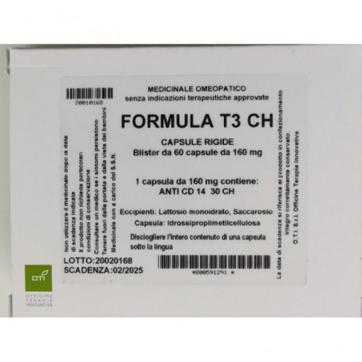 OTI Formule T3 Ch 30ch 60 Gélules