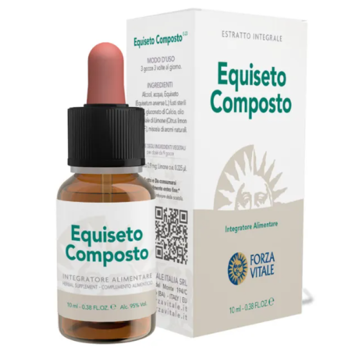 Forza Vitale Ecosol Equiseto Complément Alimentaire Composé En Gouttes 10 ml