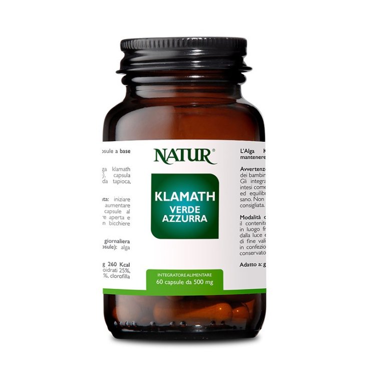 Klamath Verde Azzzurra Complément Alimentaire 60 Gélules 500mg