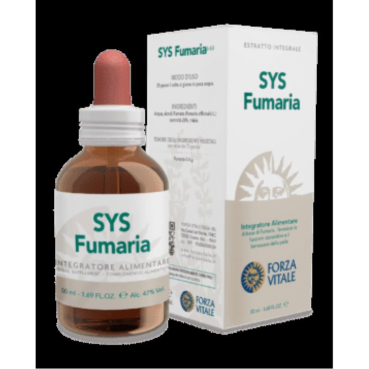 Forza Vitale Sys Fumaria Complément Alimentaire En Gouttes 50 ml