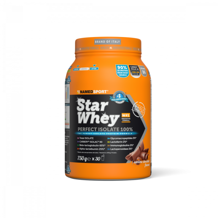 Nommé Sport Star Whey Isolate Chocolat Sublime 750g