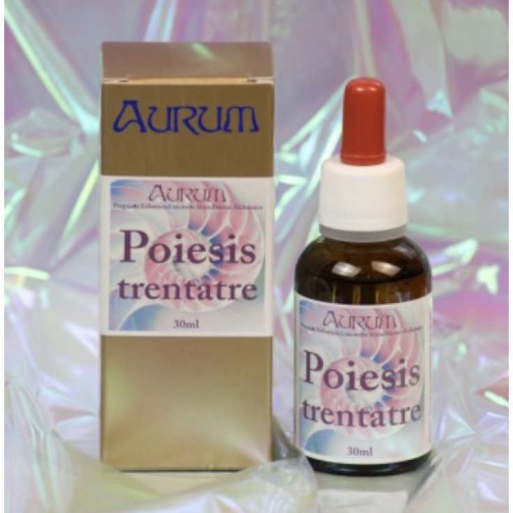 Aurum Poiesis Thirty-three Remède Homéopathique En Gouttes 30 ml