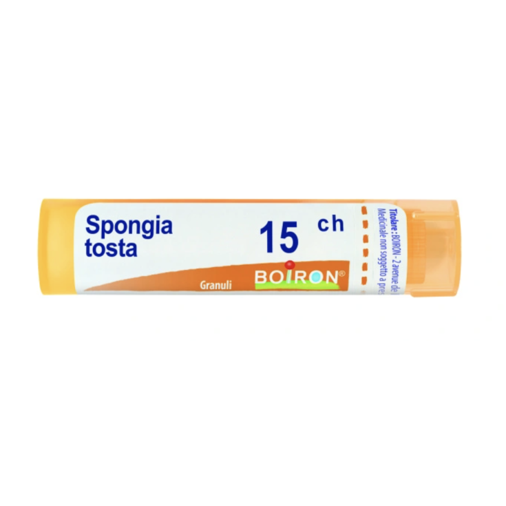 Boiron Spongia Tosta 15ch Granules Remède Homéopathique