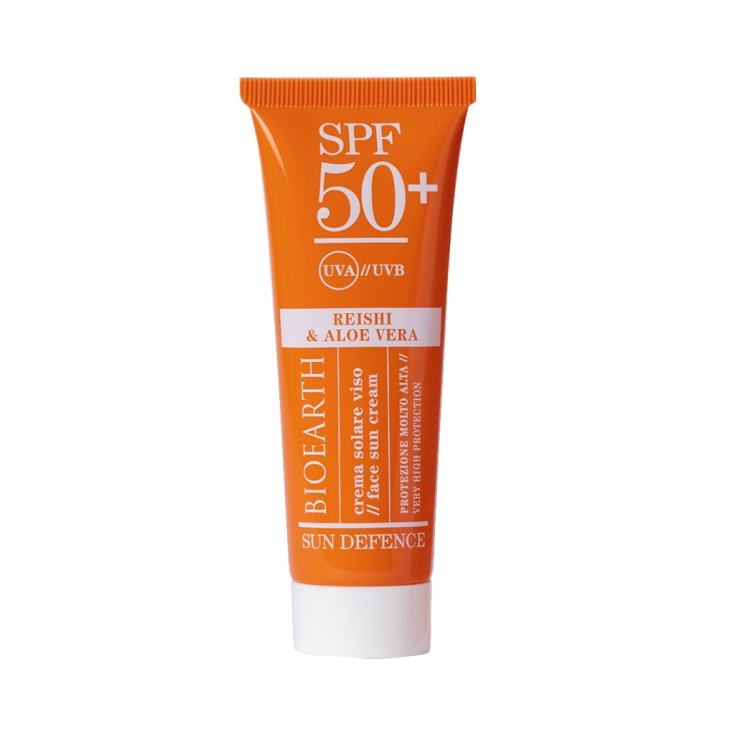 BioEarth Solaire Visage Très Haute Protection SPF50+ 150 ml