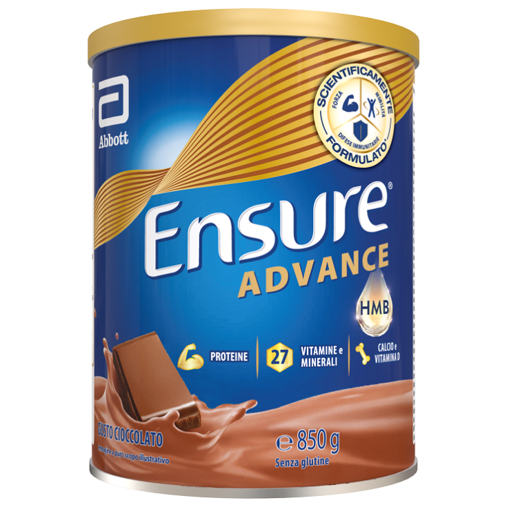 Ensure Advance Nutrivigor formule Abbott Chocolat 850g