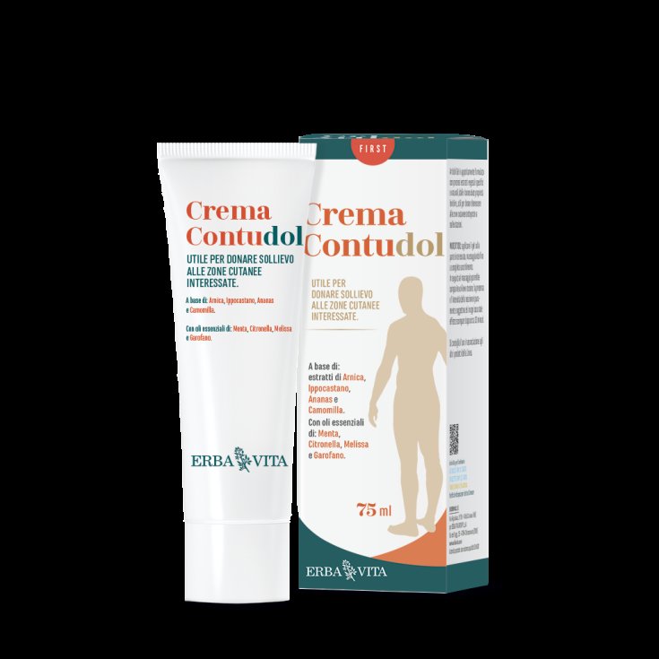 Erba Vita Contudol Crème Propriétés Apaisantes Et Rafraîchissantes 75 ml