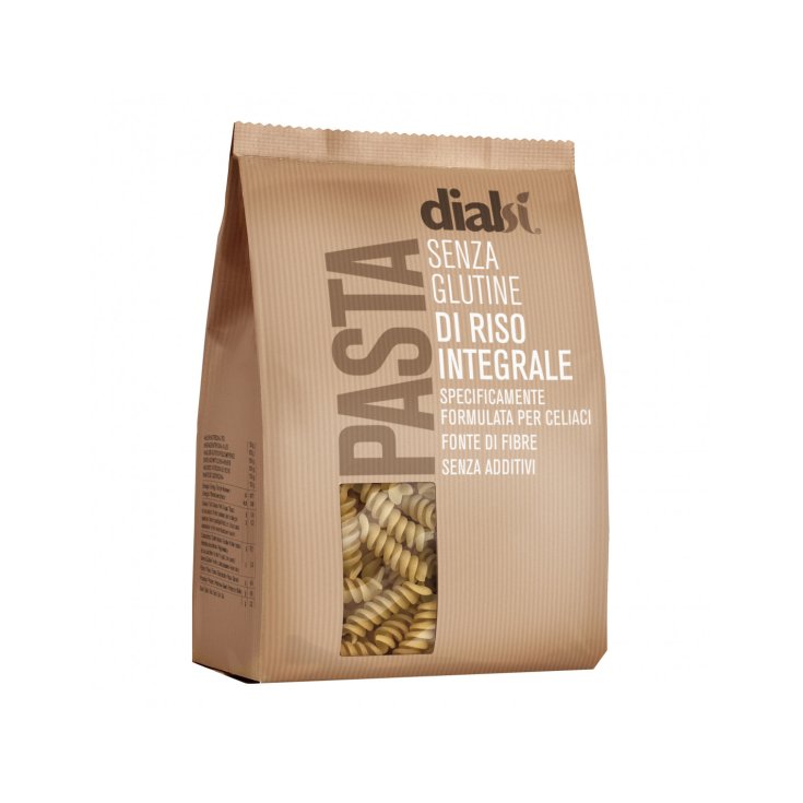 Dialsì® Pâtes de Riz Brun Sans Gluten Format Fusilli 400g