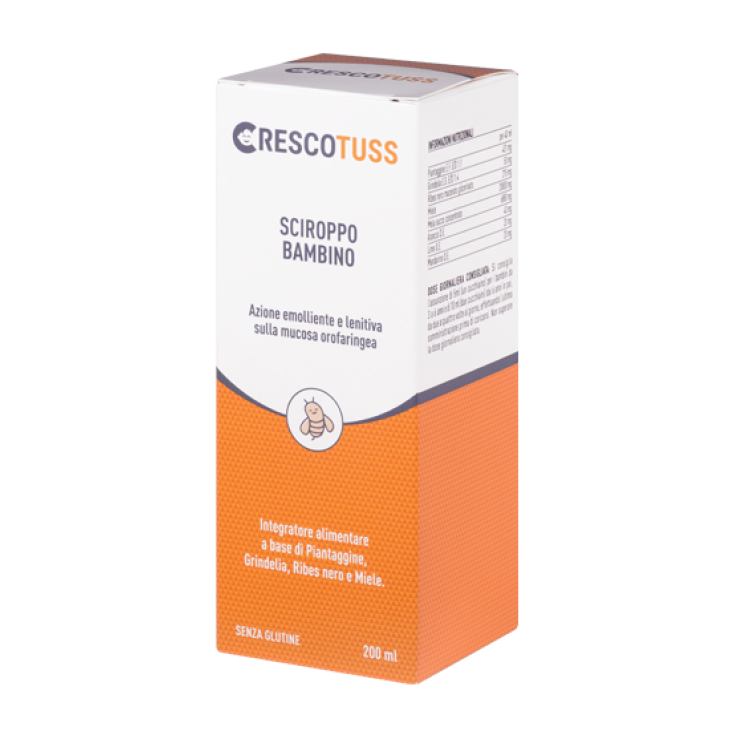 CrescoTuss Sirop Bébé CrescoFarma 200ml