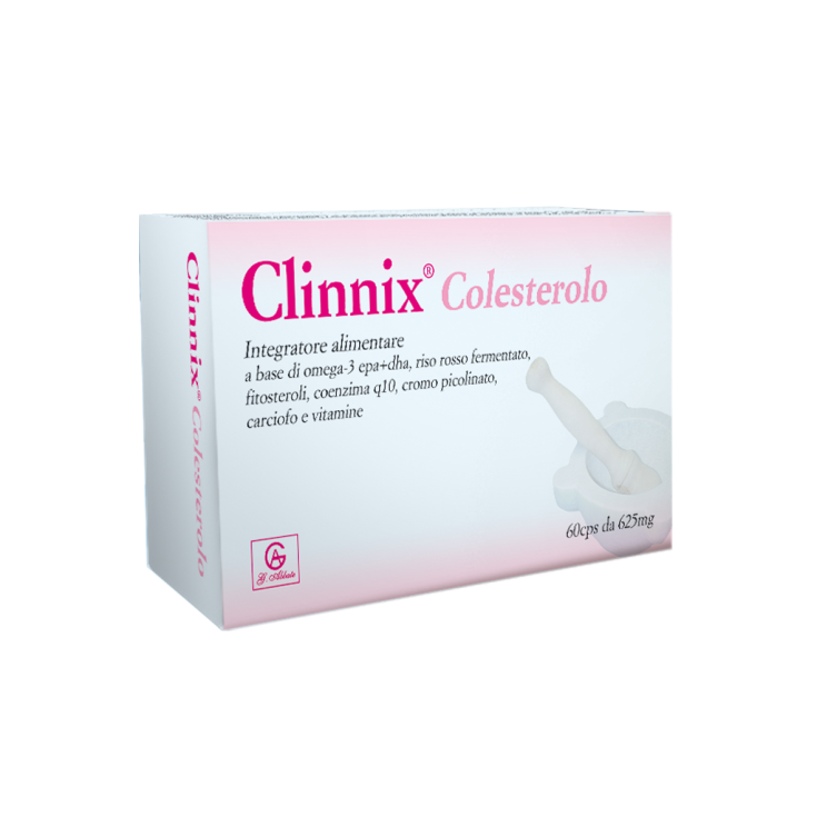 Abbate Gualtiero Clinnix Complément Alimentaire Cholestérol 60 Gélules