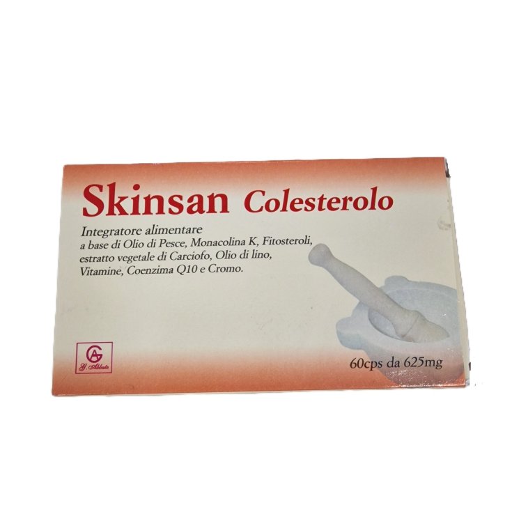 Abbate Gualtiero Skinsan Complément Alimentaire Cholestérol 60 Gélules
