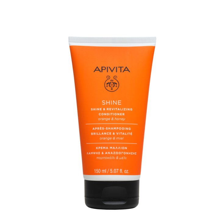 Apivita Après-Shampooing Brillance Et Revitalisant À L'Orange Et Au Miel 150 ml