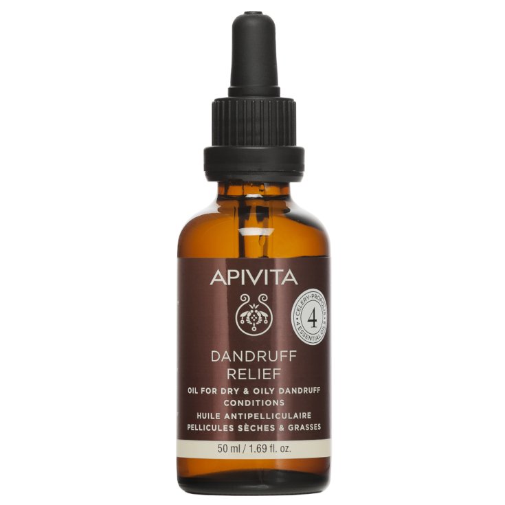 Apivita Huile Pellicules Sèches ou Grasses 50 ml