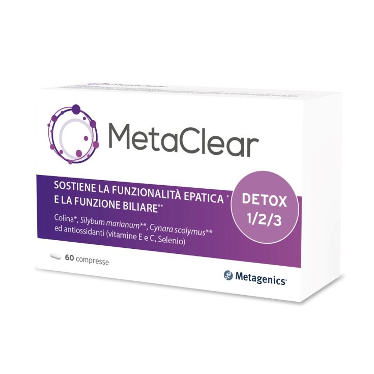 MetaClear Metagenics™ 60 Comprimés