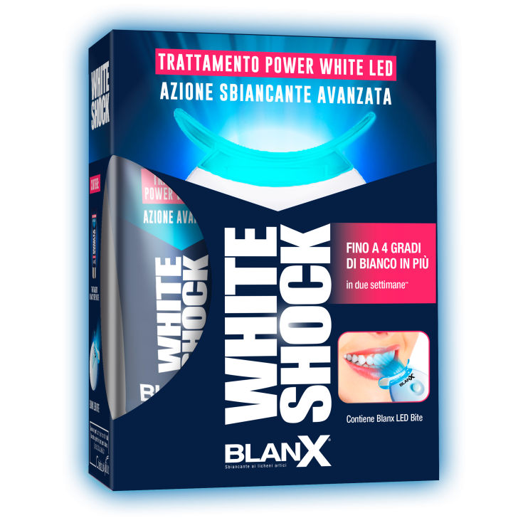 White Shock Action Éclaircissante Avancée BlanX 30ml + Bite