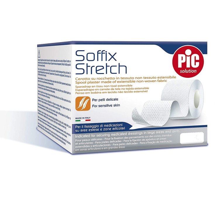 Pic Soffix Stretch Stretch Patch Pour Peaux Délicates Sur Bobine 15cm x 2m