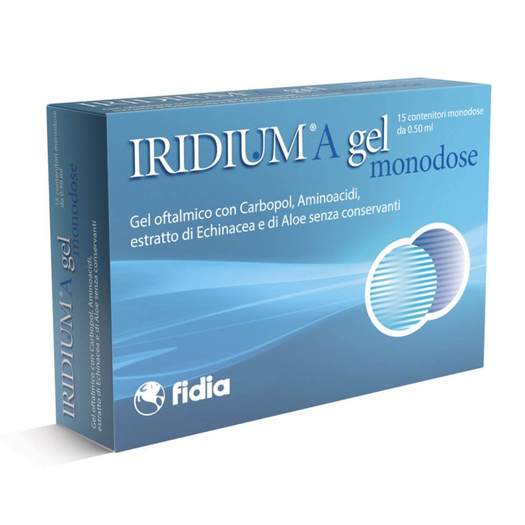 Glaucoom Iridium A Gel Ophtalmique 15 Pièces