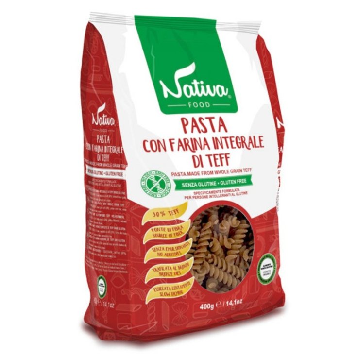 Nativa Food Fusilli Al Teff Sans Gluten 400g