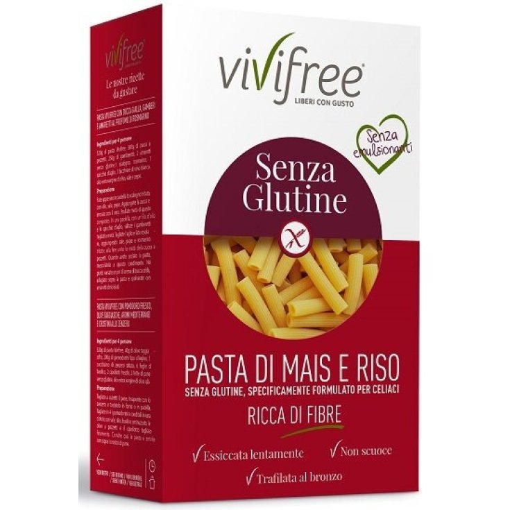 Vivifree Pâtes Sans Gluten Sedanini 500g