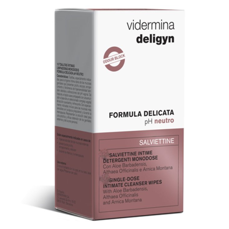 Vidermina Deligyn Lingettes Intimes 15x6