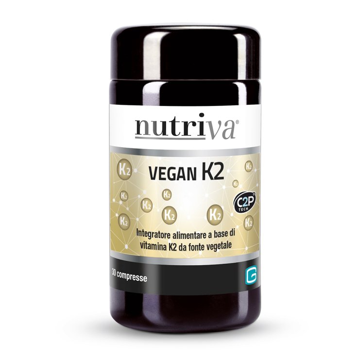 Cabassi & Giurati Nutriva Vegan K2 Complément Alimentaire 30 Comprimés