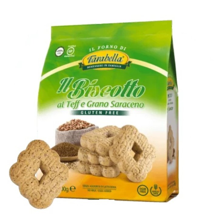 Farabella Le Biscuit Au Teff Et Sarrasin Sans Gluten 200g