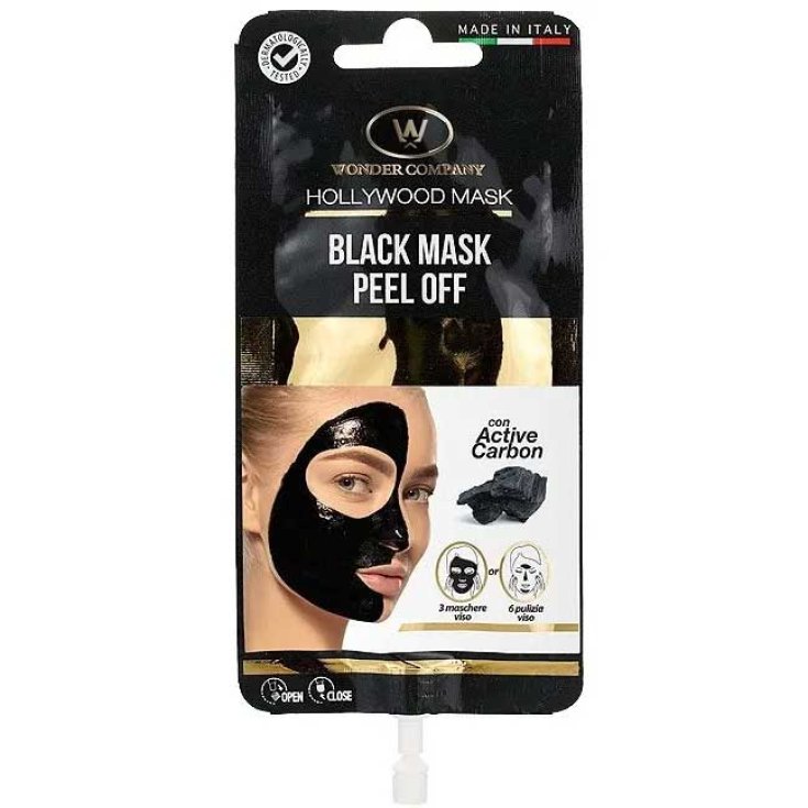 LR Wonder Company Hollywood Mask Black Mask Peel Off Charcoal Face Mask 15 ml