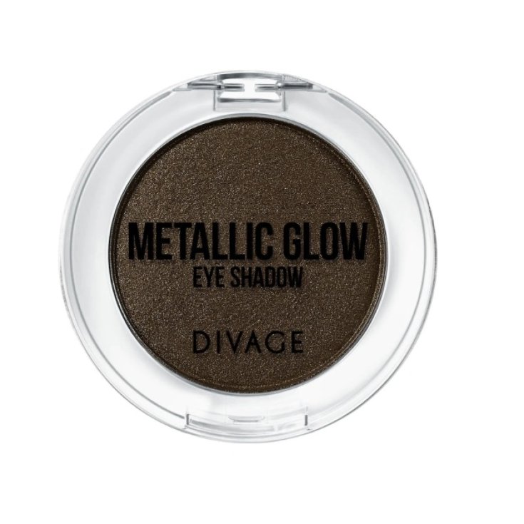 Fard à paupières Divage Metallic Glow Pearl Effect 2 Noir