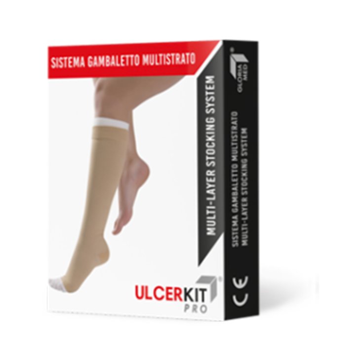 GloriaMed Ulcerkit Pro40c Anti-Ulcère Mi-Bas Taille Ml 1 Pièce