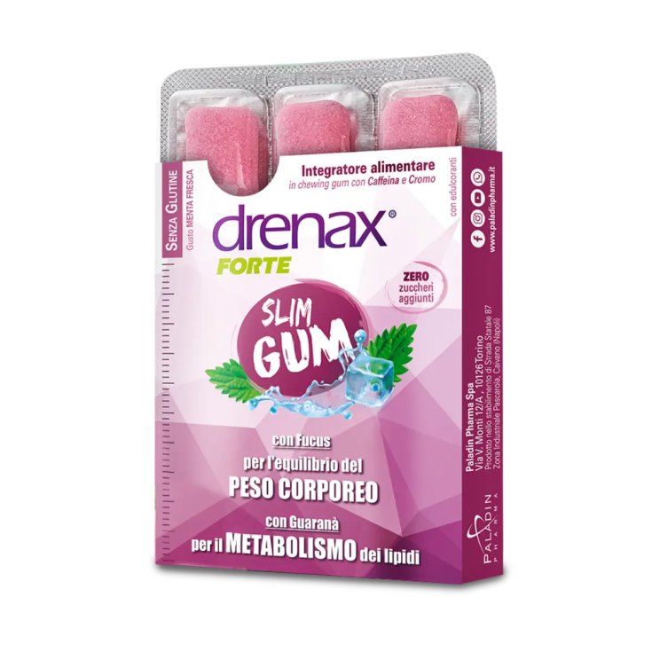 Drenax Slim Gum Minceur 9 Pièces