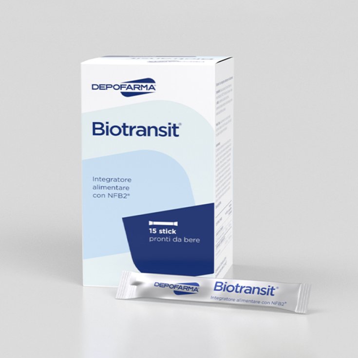 Depofarma Biotransit Complément Alimentaire 15 Sticks de 15 ml