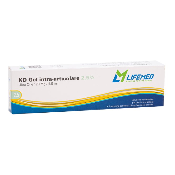 Kd Gel Intra-Articulaire 2,5% Ultra One LifeMed 1 Pièce