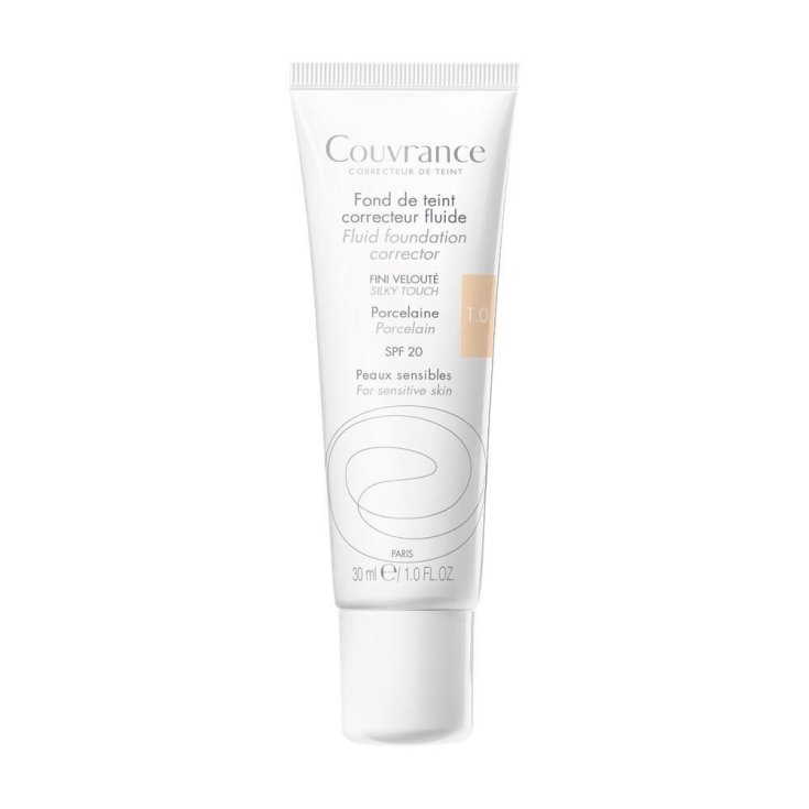 Couvrance Fond de Teint Fluide Correcteur 01 Avène Porcelaine 30 ml