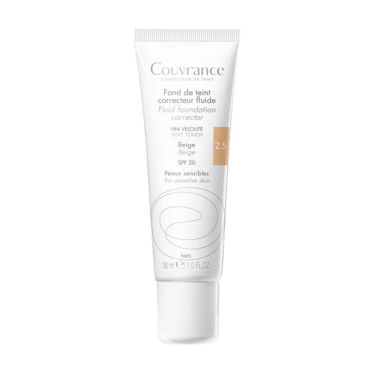 Couvrance Fond de Teint Fluide Correcteur Avène Beige 30 ml