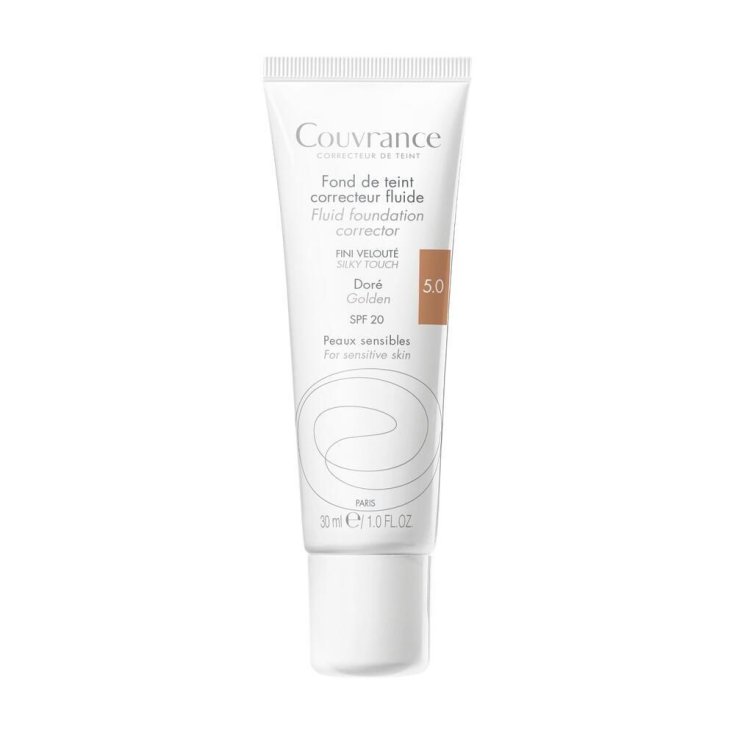 Couvrance Avène Fond de Teint Fluide Correcteur Doré 30 ml