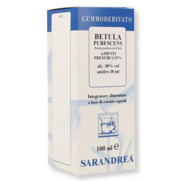 Sarandrea Betula Pubescens Amenti Complément Alimentaire 100 ml