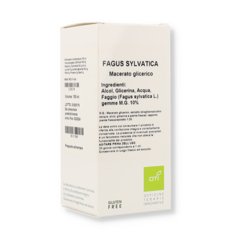 Oti Fagus Sylvatica Extrait de Bourgeon 10% Gouttes 100ml