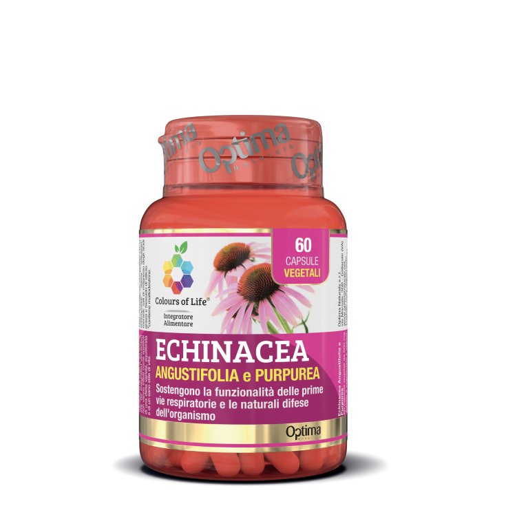 Echinacea Angustifolia E Purpurea Colors Of Life® Optima Naturals 60 Gélules